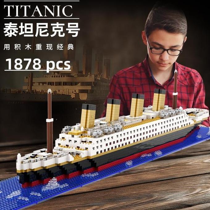 Bricks Titanic Nano Block Titanic Kapal Bricks Titanic Ship Block