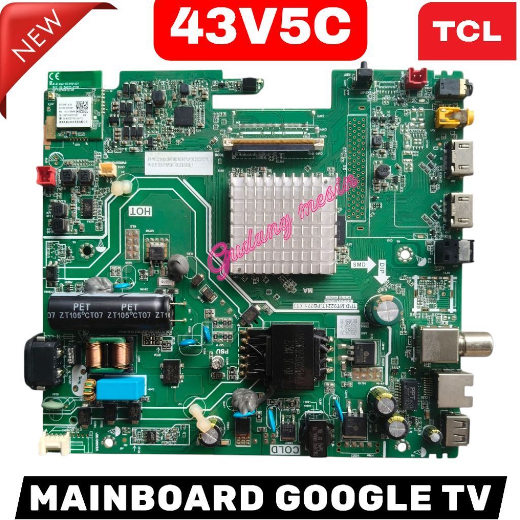 43V5C / MB TV TCL 43V5C / MAINBOARD TV TCL 43V5C / MESIN TV TCL 43V5C / MODUL TV TCL 43V5C / MB TCL 