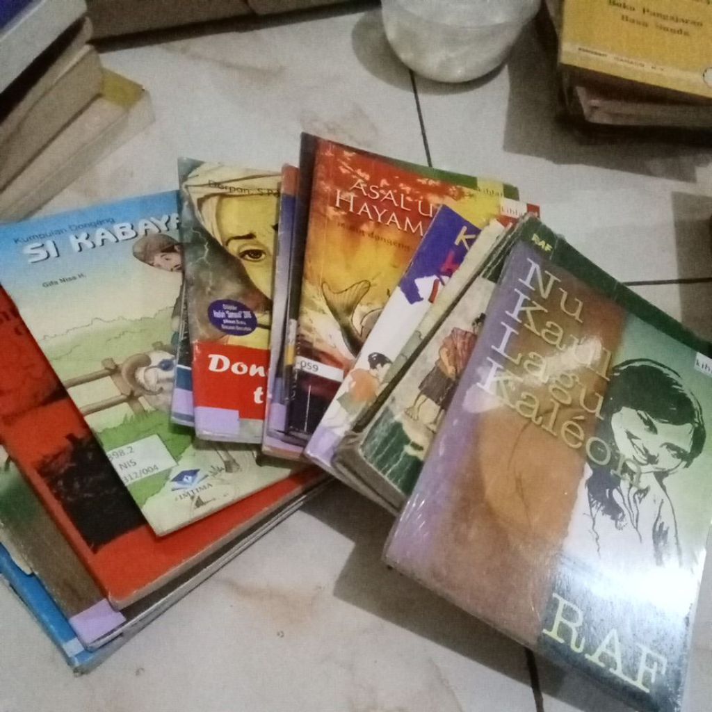 NOVEL /CERITA /CARPON SUNDA (sejarah Sunda ,kebudayaan Sunda )