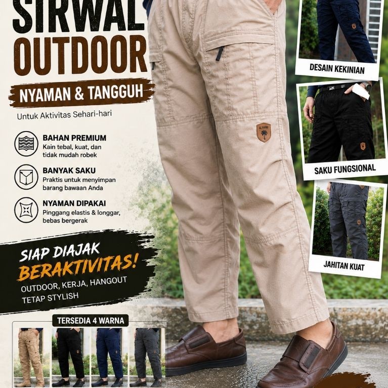 Sirwal Outdoor Dewasa Al Hanif