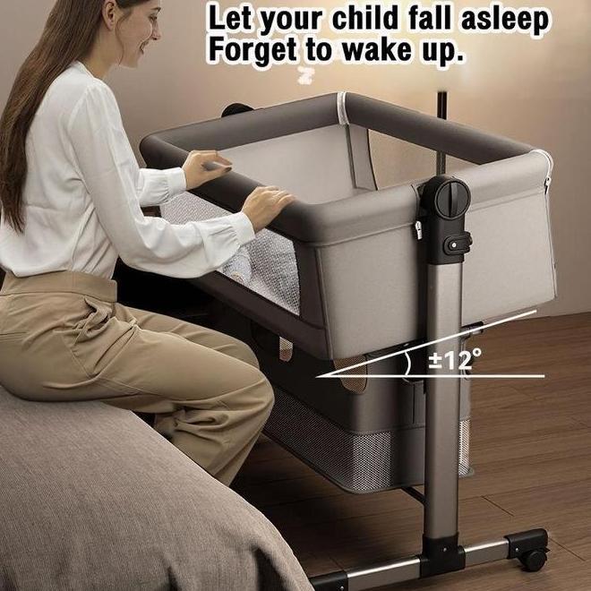 Eksklusif Hoaunbox Bayi Lipat Tempat Tidur Box Bayibox Tempat Tidur Bayi Keranjangmultifungsi Boks B