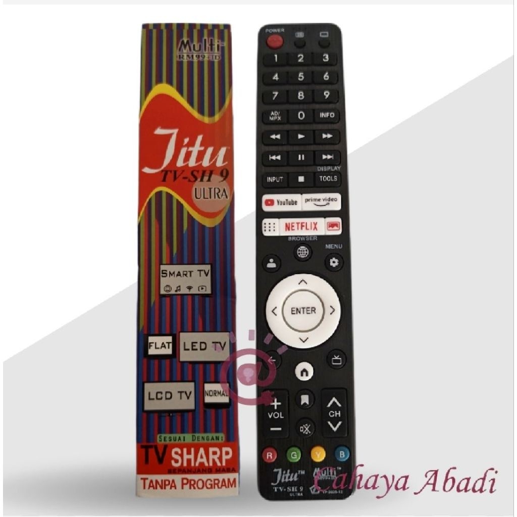 Remote Smart TV SHARP / Remote Remot TV LCD LED SHARP