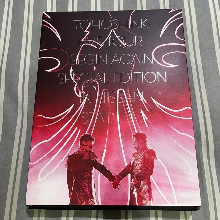 TVXQ TOHOSHINKI begin again special edition in nissan stadium bluray