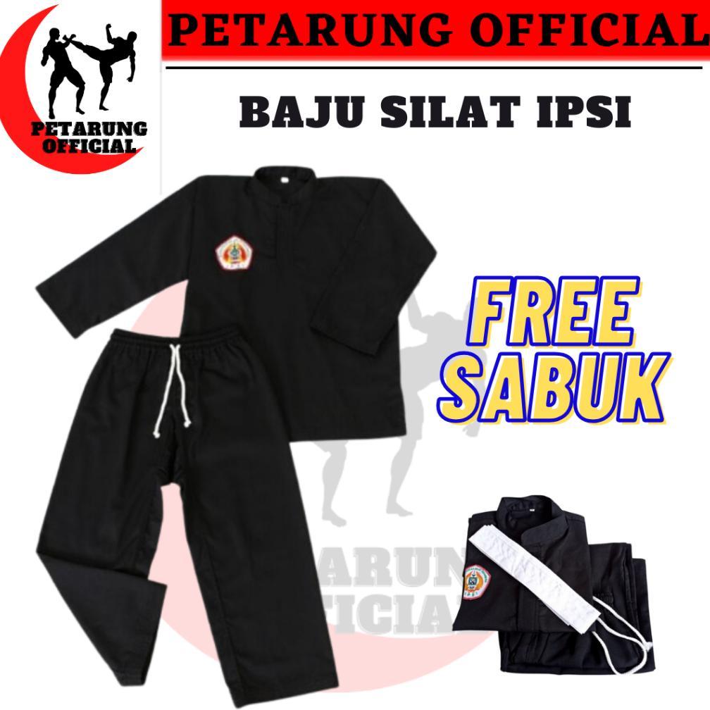 BAJU SILAT IPSI STANDART PEMULA / SERAGAM SILAT IPSI LENGKAP