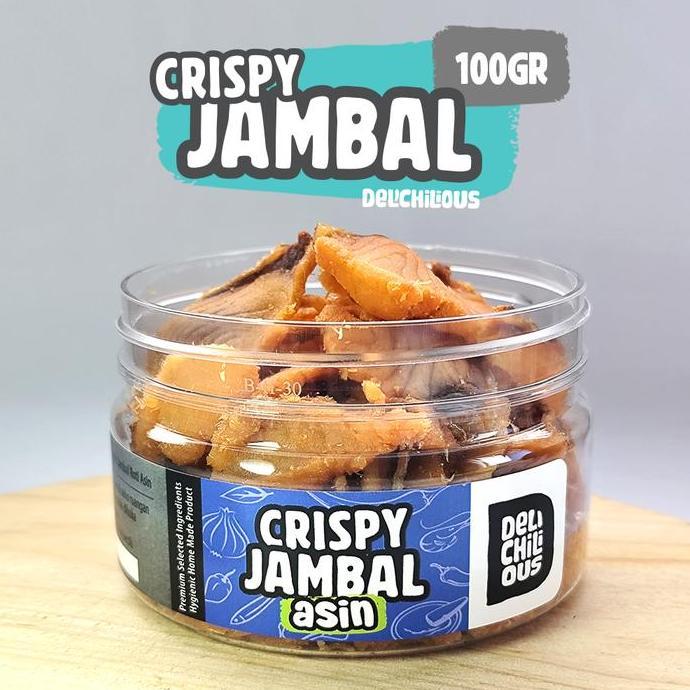 Jambal Asin Crispy Delichilious Ikan Asin Jambal Roti Asin Jambal Goreng Garing