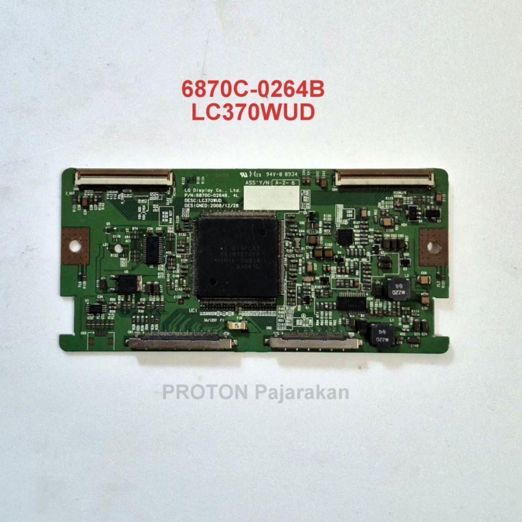 Tikon layar TV LG 37LH70YR Tcon Display 6870C-0264B LC370WUD LCD LED panel Timing Control Board T-CO