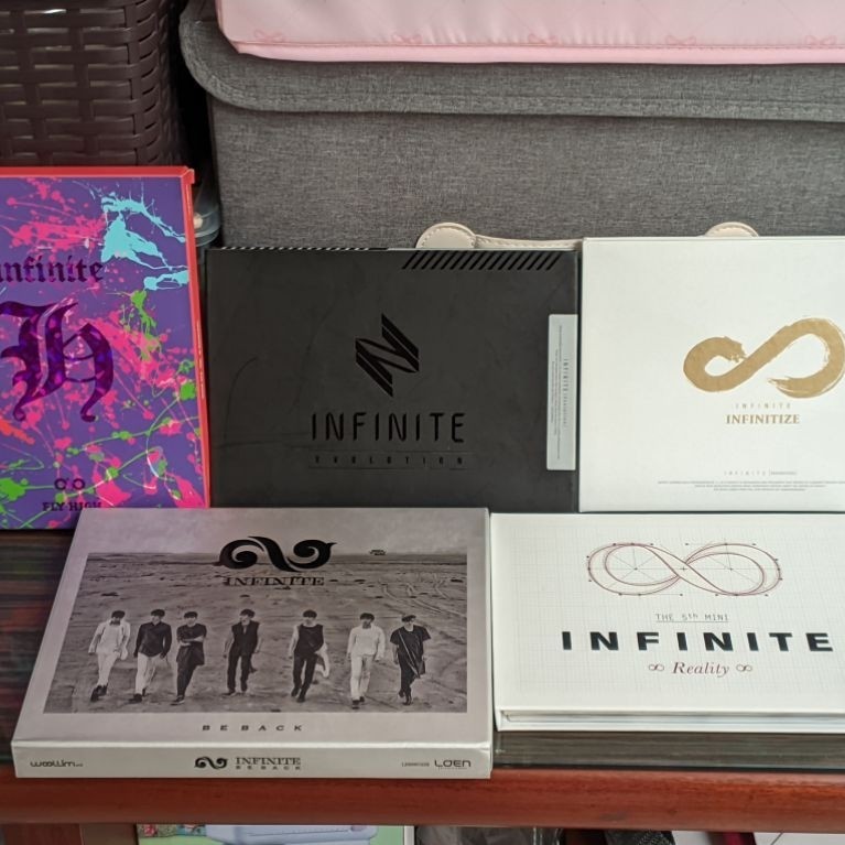 Album Infinite Fly High Evolution Infinitize Reality Be Back Official Preloved