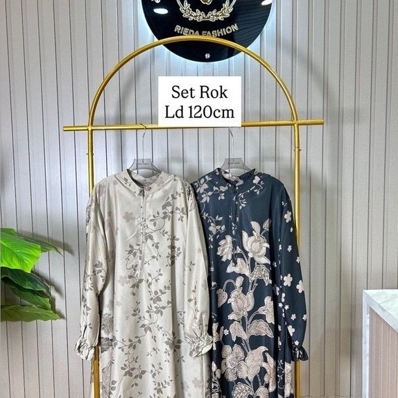 Setelan rok dolby printing