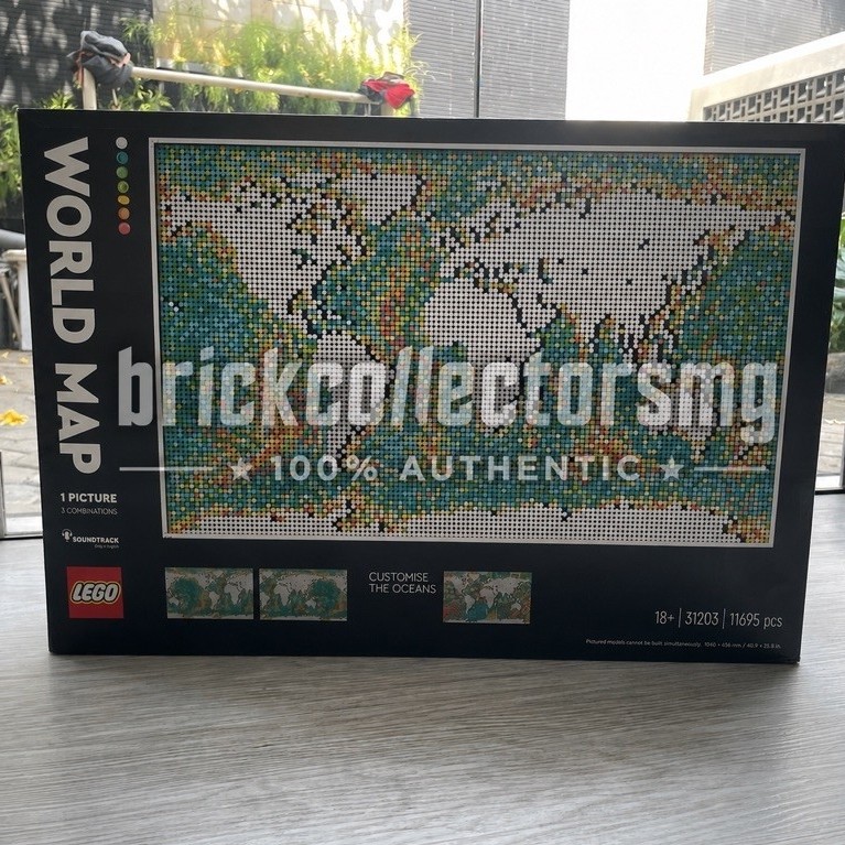 Lego 31203 World Map