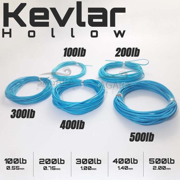 Primafish- Kevlar Hollow Kassuka | Kevlar Bolong | Kevlar Assist Hook Pancing
