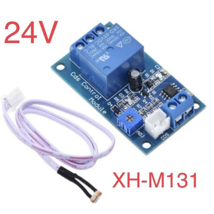 XH-M131 DC 24V LIGHT CONTROL SWITCH PHOTORESISTOR RELAY MODULE DETECTION SENSOR - SKU 2.025.0003 - T