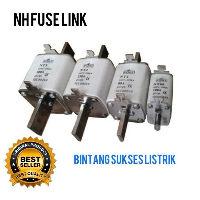 ORIGINAL FUSE LINK NH NH-00 NT FUSE NH00/C 25A 35A 40A 50A 63A 80A 100A 125A 160A FORSALE