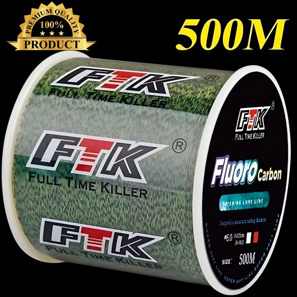 Senar Kamuflase/Senar Bunglon FTK Fluorocarbon 500m(Original)