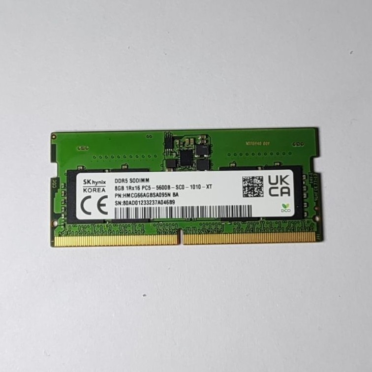 Ram DDR5 8GB SODIMM 5600B SK hynix KOREA