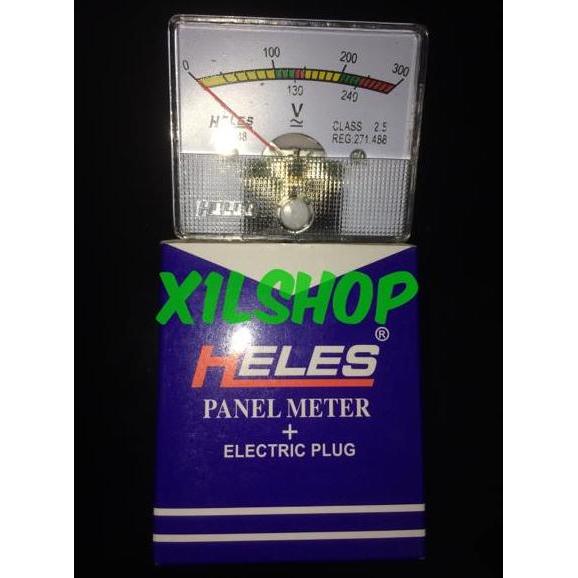 Rara Atri - Panel Meter Voltmeter Heles Cr848 Cr 848 300V Terbaru 
