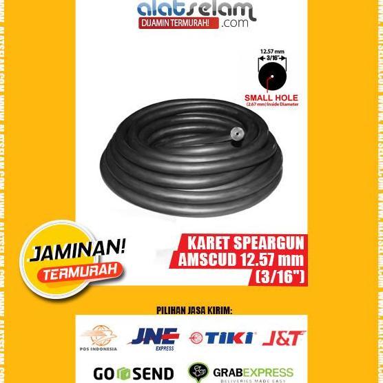 Rikawanti34 - Speargun Rubber 12.57 mm (3/16") 623102 / Karet Speargun Alat Selam / Tali Karet Spear