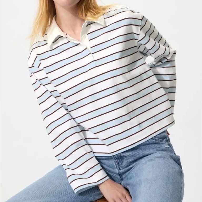 preloved polo uniqlo boxy