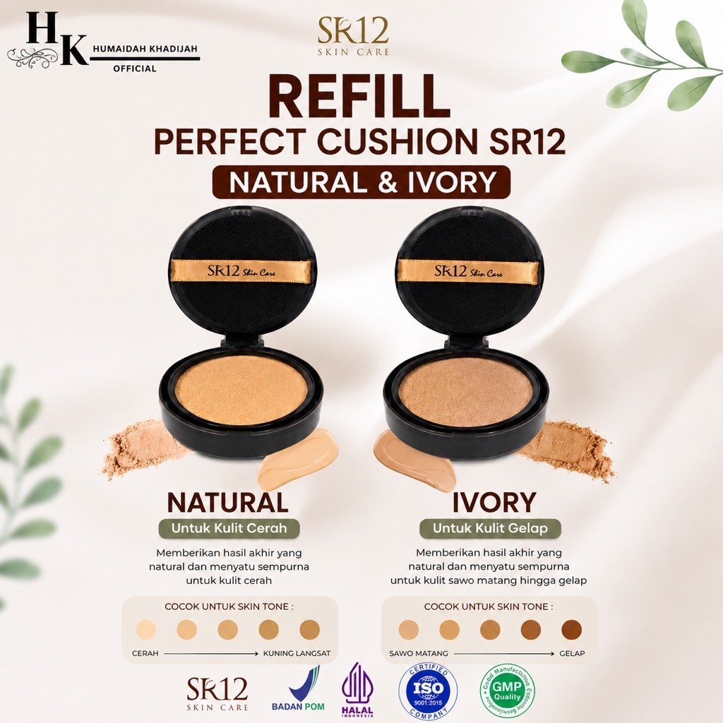 SR12 REFILL PEFECT CUSHION/ Bedak Fondation
