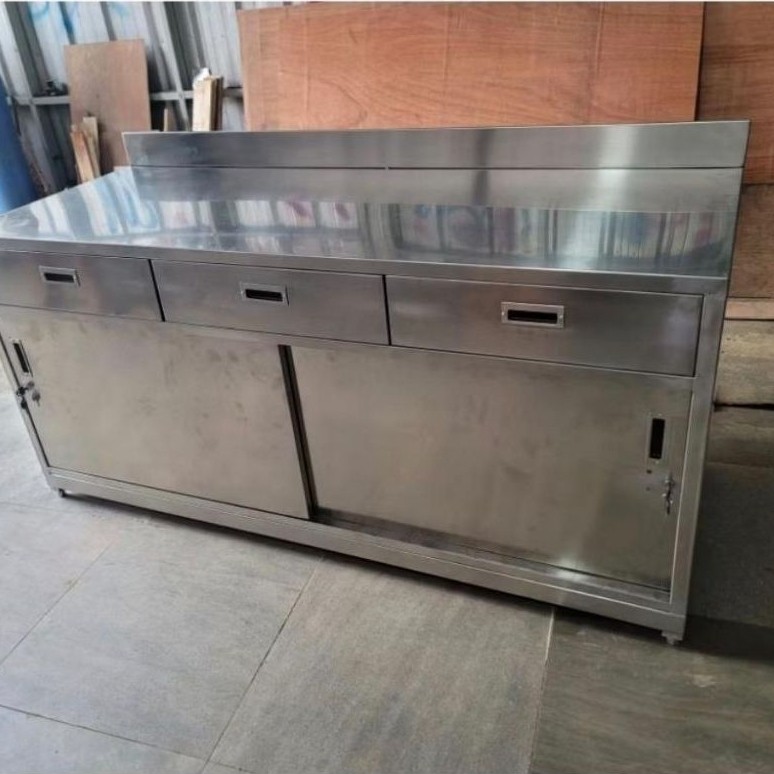 meja cabinet + laci 180x60x80