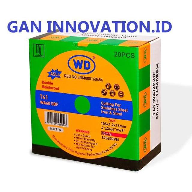 Bundle Batu Gurinda Potong Wd 4 Mata Gerinda Potong Wd 4 Inchi Cutting Wheel Wd 4 Inch Wd Potong 4