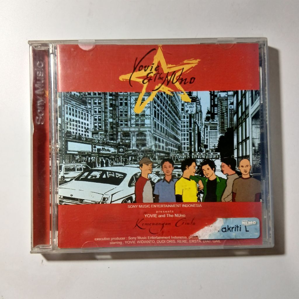 Cd Yovie and Nuno Kemenangan cinta