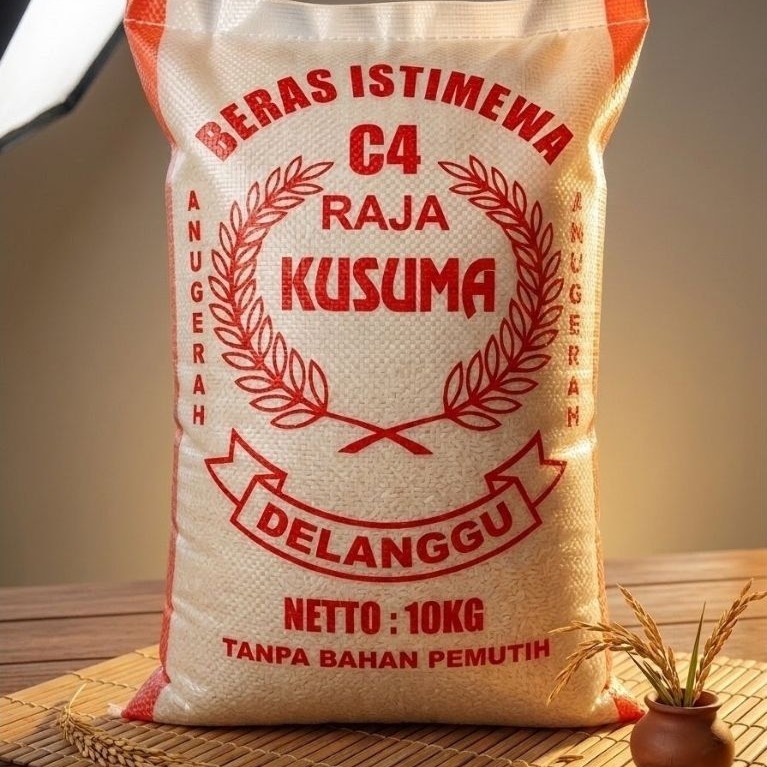 Beras C4 Raja Kusuma 10kg Original Delanggu
