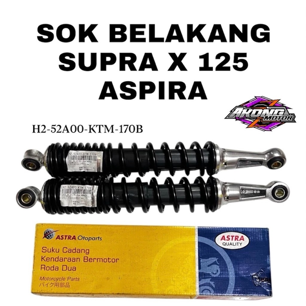 Sok Belakang Supra X 125 Aspira sok blk supra x sok belakang revo sok belakang supra fit new shock b