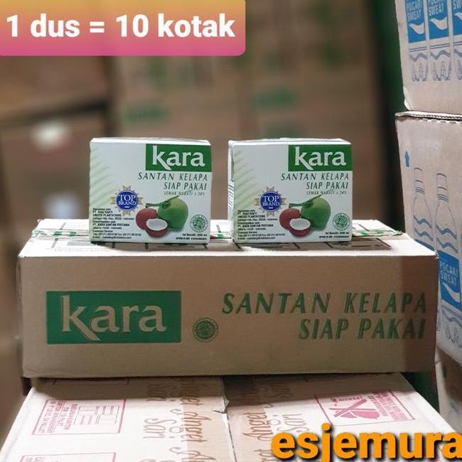 Santan Kara 200 Ml Per Dus Sun Kara Tca Santan Kelapa