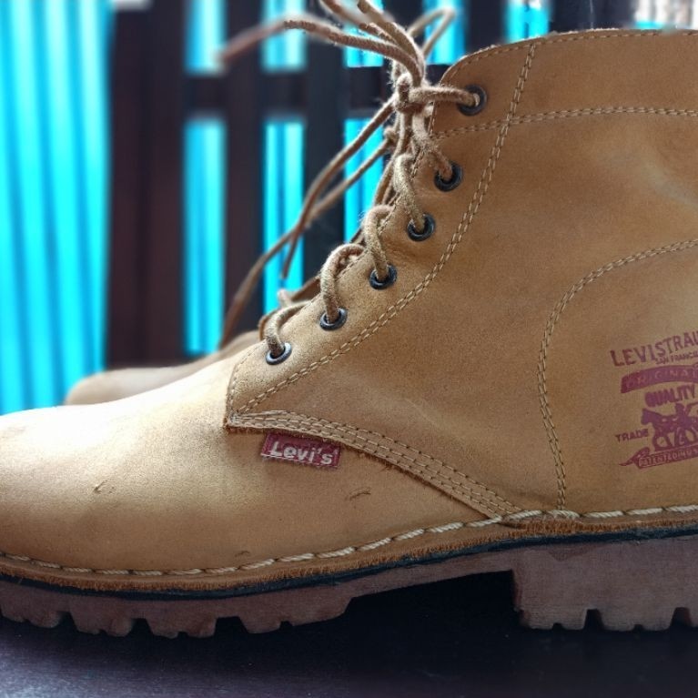 Levis Boots 42 Insole 27,5 Kulit Second