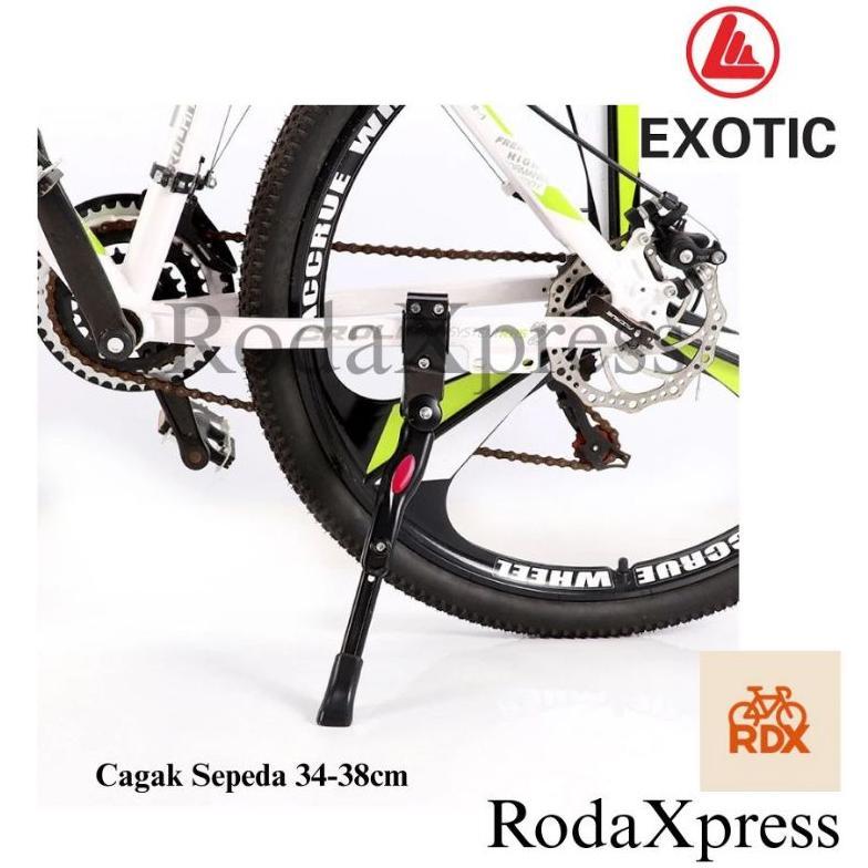 Standar Sepeda MTB exotic Hitam baut frame 26 dan 27.5 aksesoris