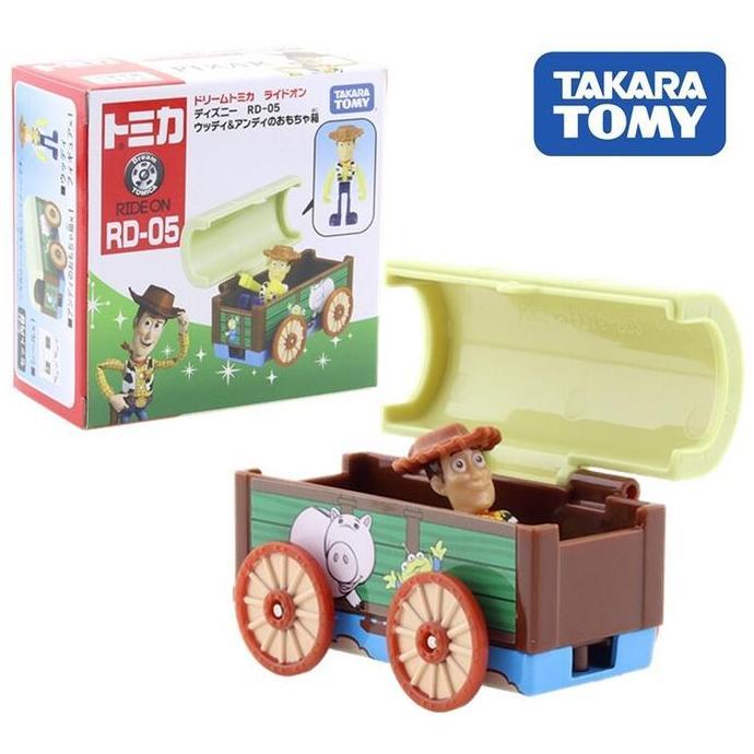 181262 TOMICA DREAM RIDE ON DISNEY RD-05 WOODY & TOY BOX TAKARA TOMY