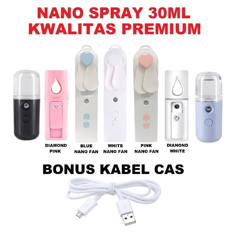 PROMO TERBARU ORI MINI NANO SPRAY IONS PERAWATAN KULIT WAJAH NANO MATA NANO SPRAY 2 IN 1