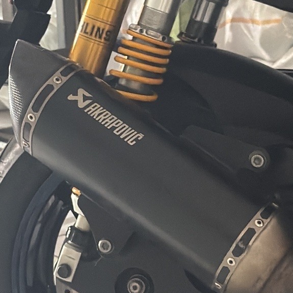 Akrapovic Honda Forza Slovenia