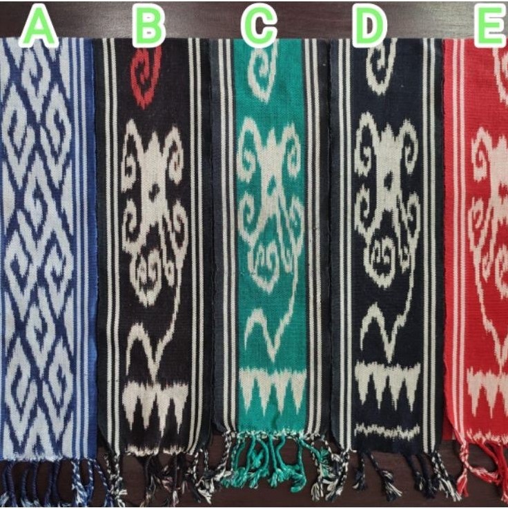 Syal Tenun Ethnic Lebar 12cm/ Scarf Tenun, Hampers & Akssesoris
