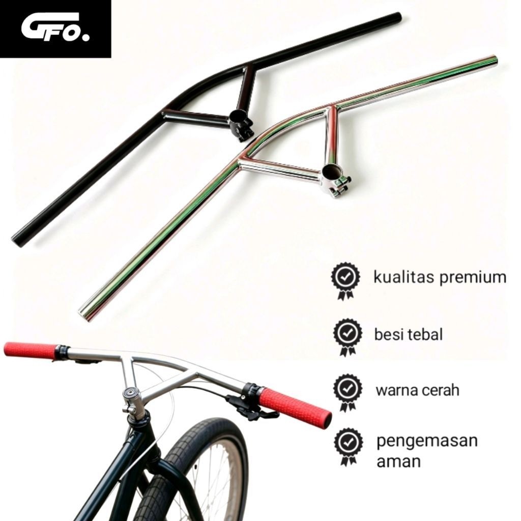 Stang Federal Custom Bullmoose Bar / Handlebar Bullmoose / Handlebar Commuter Bike/ Handlebar