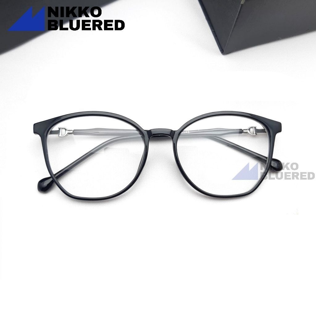 Paket Kacamata 8175 Lensa Antiradiasi Photocromic Blueray