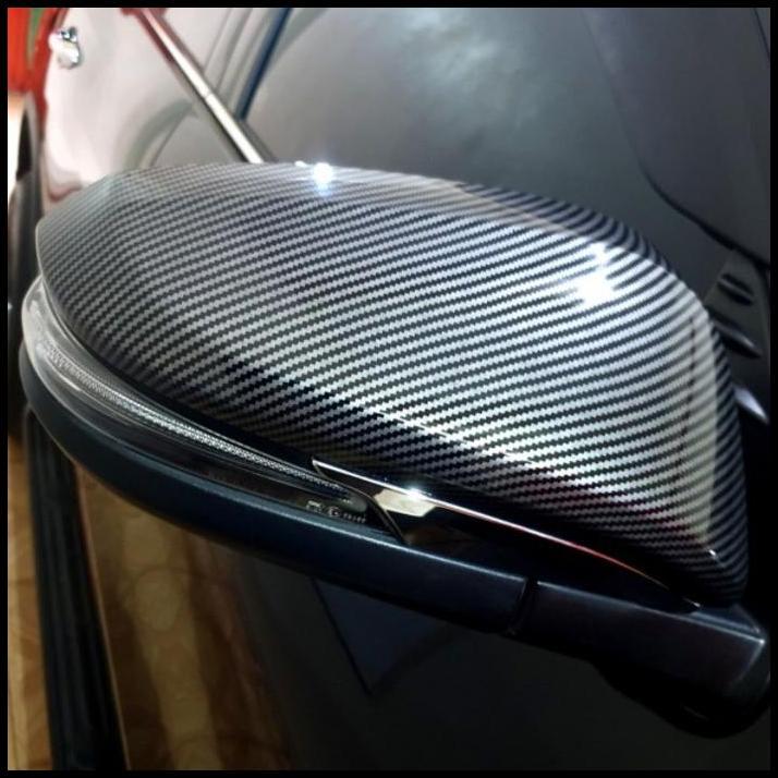 TERBARU COVER SPION MOBIL TOYOTA HARRIER FULL CARBON PELAPIS SPION HARRIER 