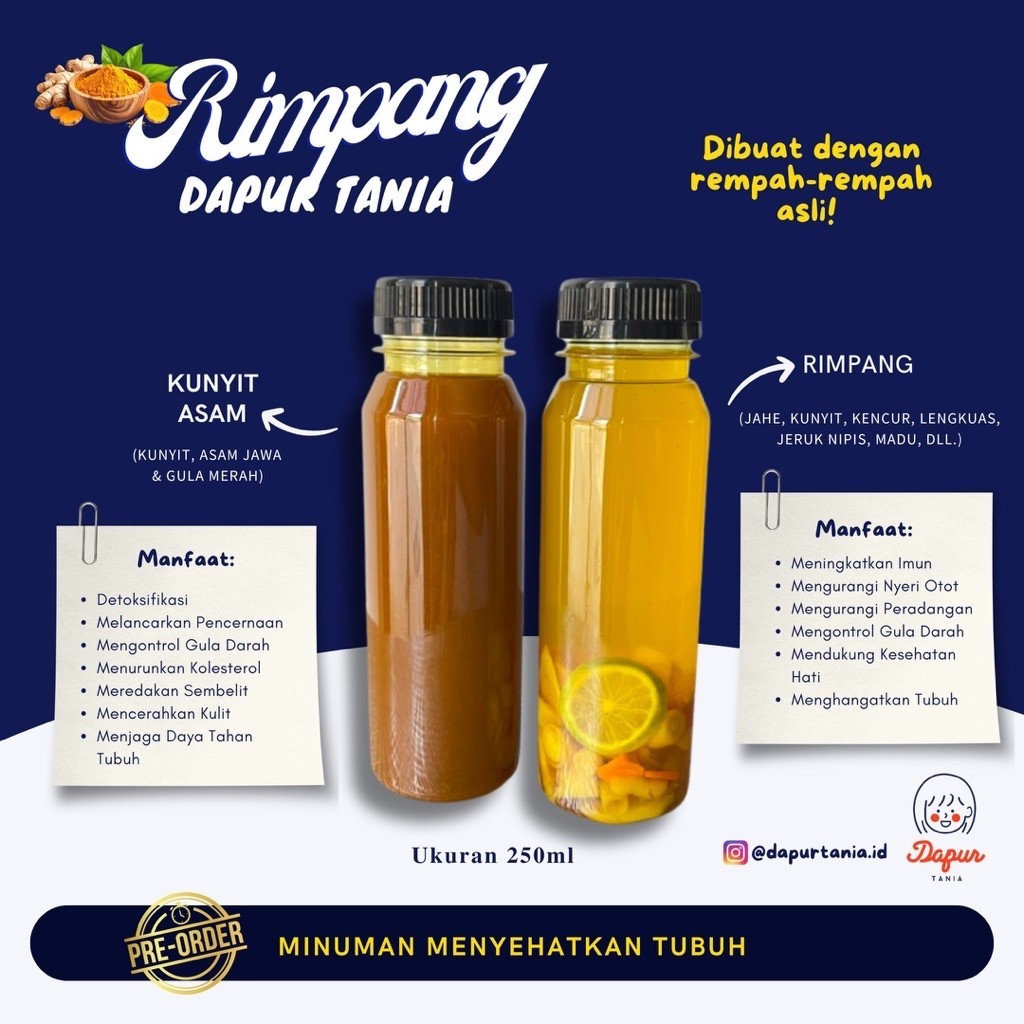 Kunyit Asam & Rimpang