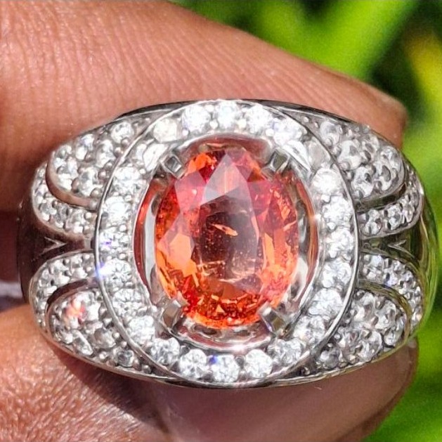 Orange Sapphire Songea Hbe HQ