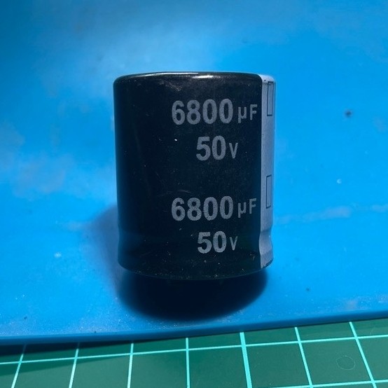 Elco 6800uf 50v nichicon original buat power dll.
