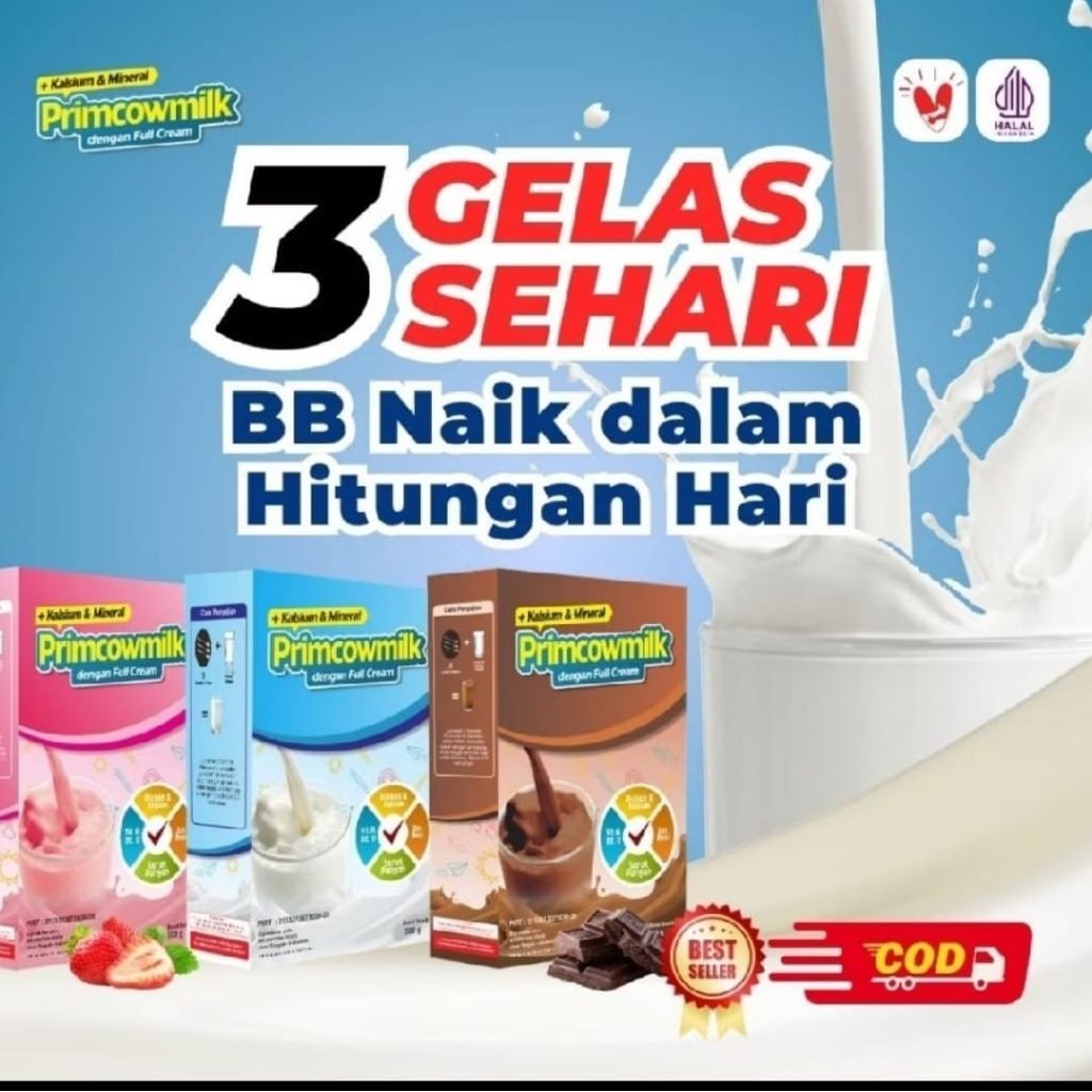 PRIMCOMILK SUSU SAPI BUBUK