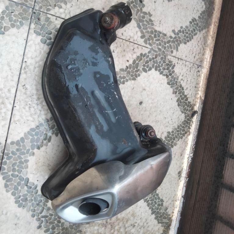 knalpot ktm Duke 200 original copotan