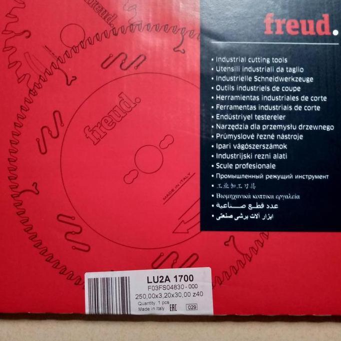 Promo Circular Saw Freud 10"Mata 40(250X3.2/2.2X30Z=40)Lu2A-1700