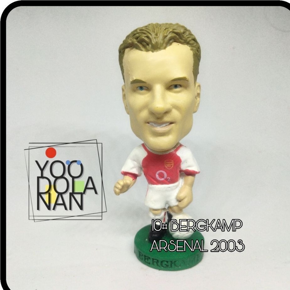 10# BERGKAMP - ARSENAL 2003 CORINTHIAN PROSTARS FIGURE PEMAIN BOLA
