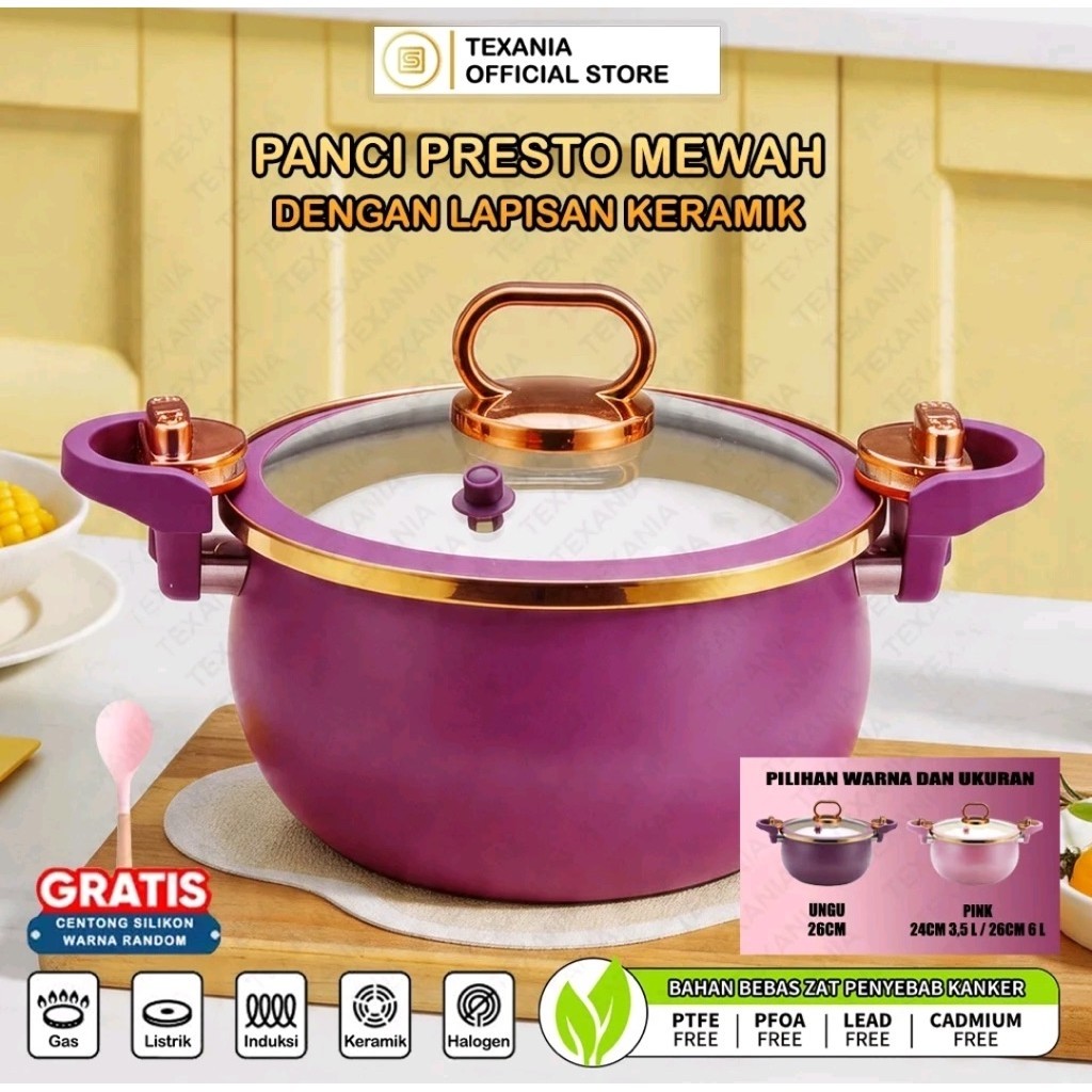 Texania nonstick presto
