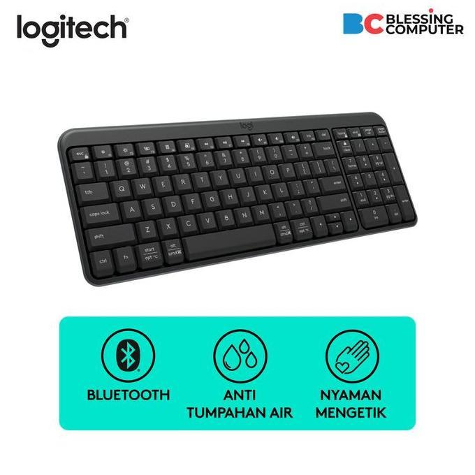 NEW Keyboard Wireless Logitech K250 Dual Mode Grafit