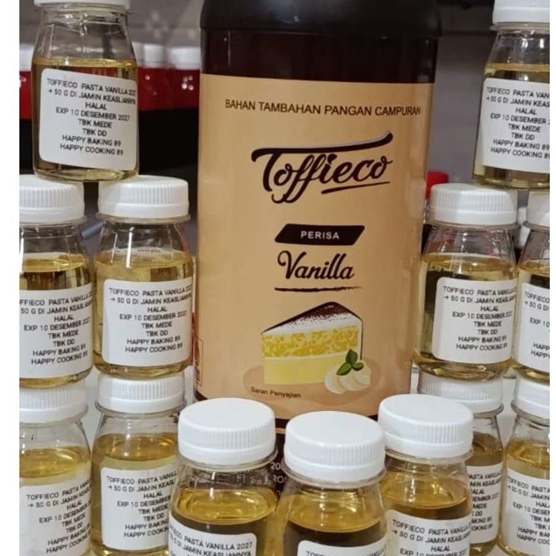 TOFFIECO PASTA VANILA/VANILA BUTTER 50 G EXP 2028