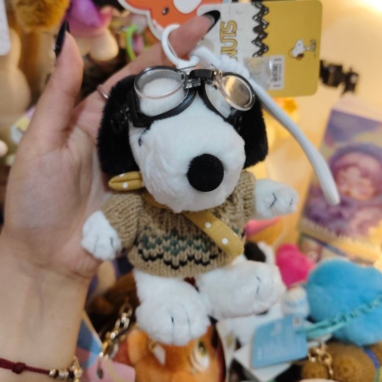 KEYCHAIN GANTUNGAN KUNCI SNOOPY ORIGINAL PEANUT