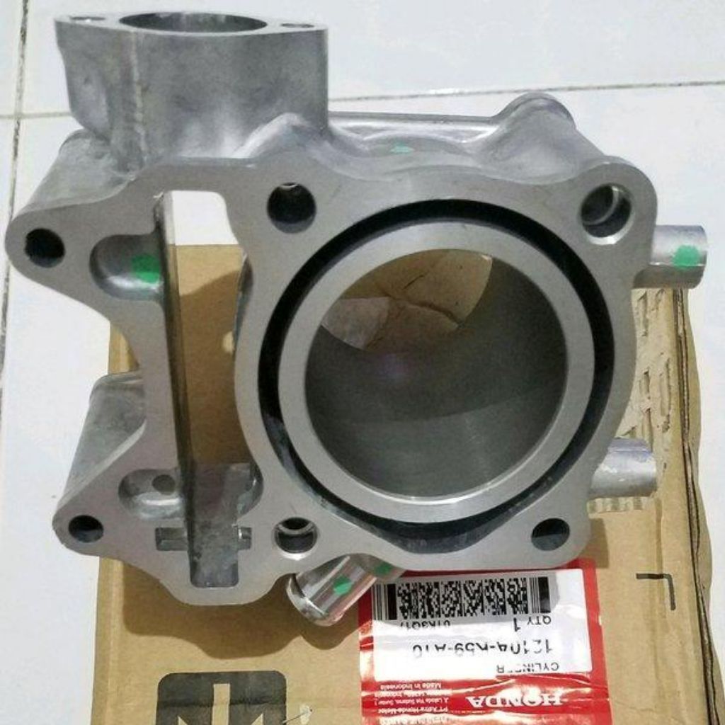 Silinder Blok Vario 150 - Asli Honda, Porting Polish, Kompatibel ADV/PCX Blok Seher