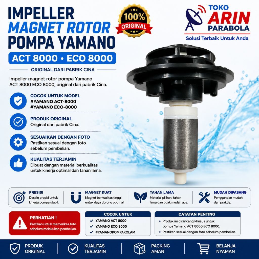 Impeller magnet rotor pompa Yamano ACT 8000 ECO 8000
